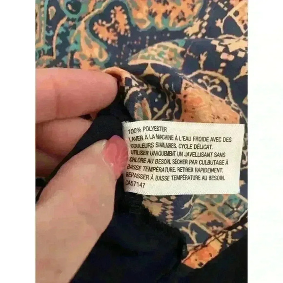 Liz Lange Maternity for Target Sleeveless Tunic Size Medium Navy Blue - Picture 6 of 9